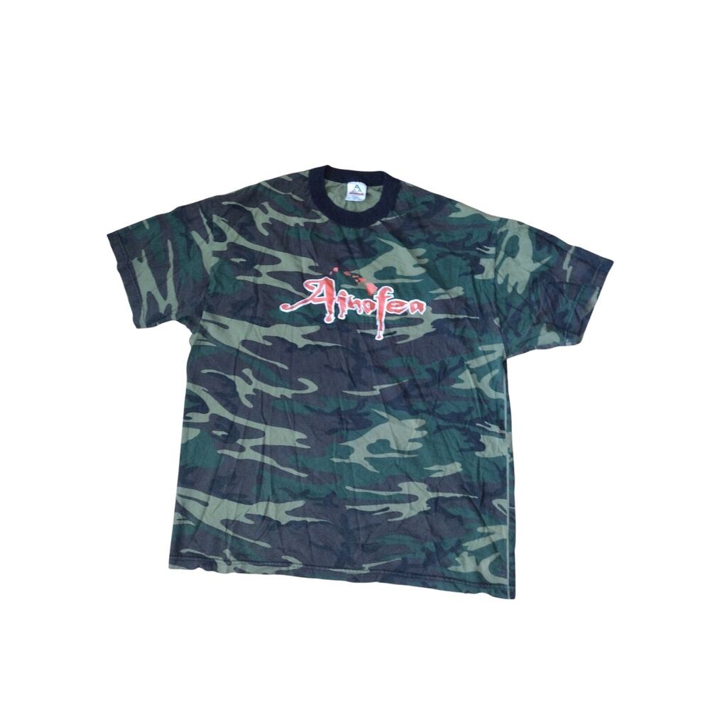 Alstyle AAA Camouflage Graphic T-Shirt Men's XL Camo Short Sleeve